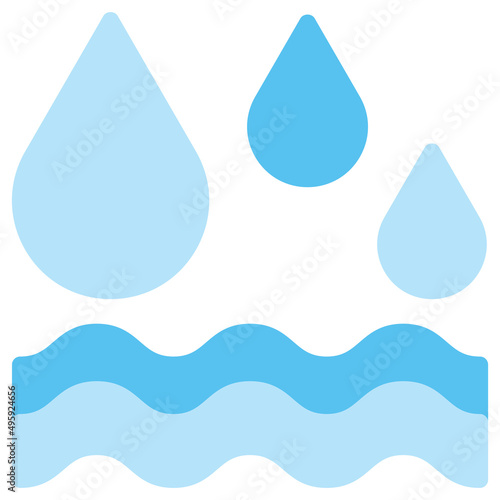Water Icon Illustration