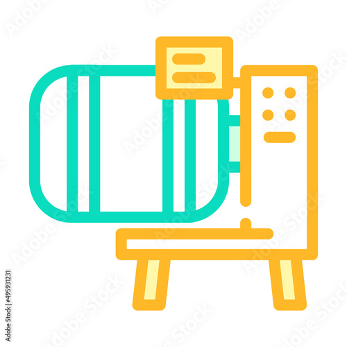 massagers equipment color icon vector. massagers equipment sign. isolated symbol illustration