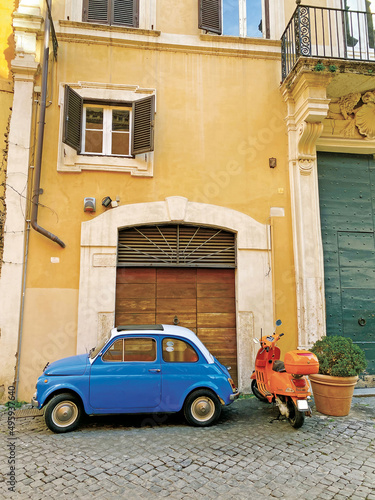 Canvas Print Rome, Italy, street view
