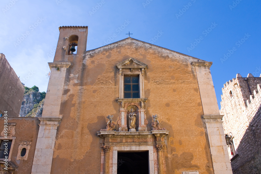 Church of Sant Caterina in Taormina, Sicily, Italy