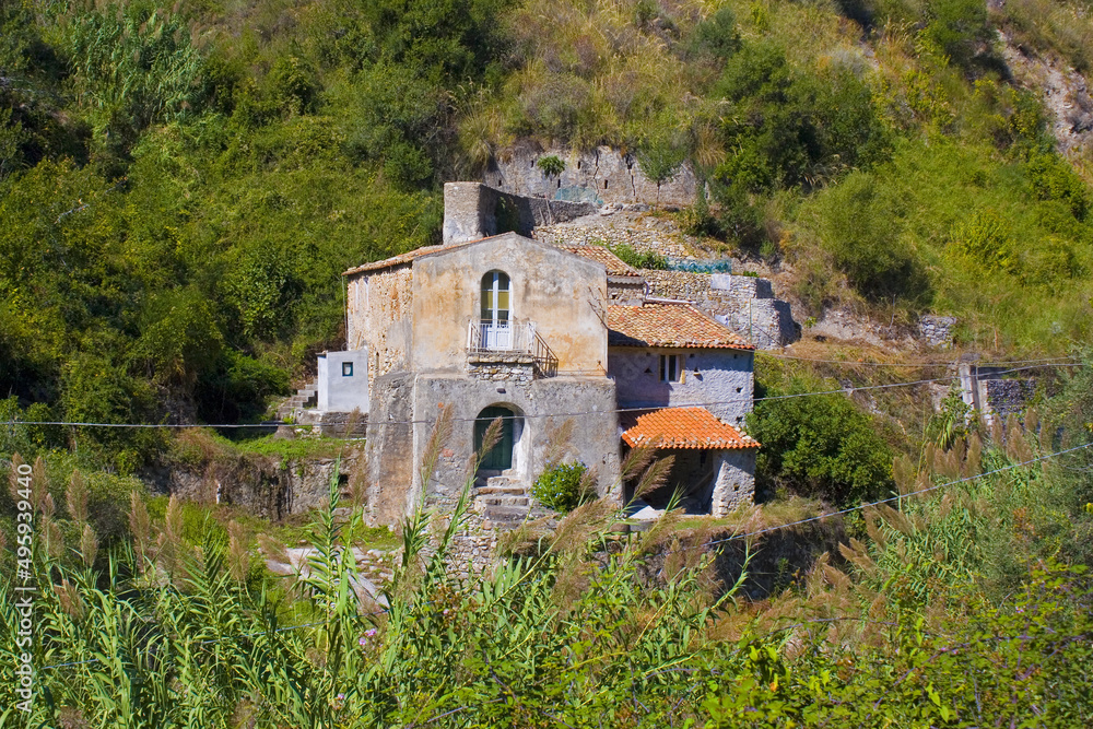 Abandoned old house in Sicily, Italy