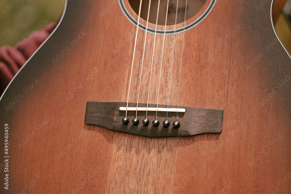 Obraz premium guitar close up