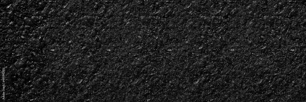 Wide black asphalt texture. asphalt road. stone asphalt texture background black granite gravel. - obrazy, fototapety, plakaty 