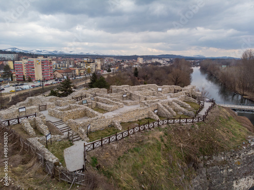 Medieval stone fortress Kaleto located near Mezdra city photo