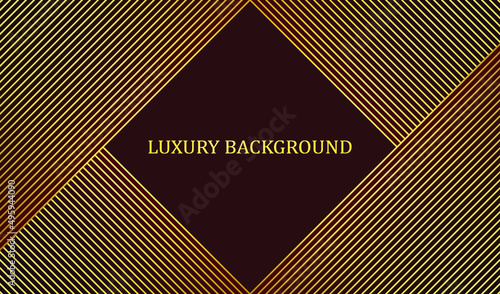 Red and gold luxury background. Vector illustration.