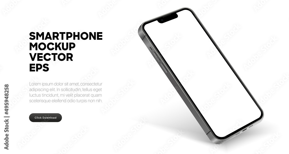 Realistic smartphone mockup. Mobile phone vector with isolated on white background. Device front view. 3D mobile phone with shadow. Realistic, high quality smart phone mockup for ui ux presentation. Realistic smartphone mockup. Mobile phone vector with isolated on white background. Device front view. 3D mobile phone with shadow. Realistic, high quality smart phone mockup for ui ux presentation.