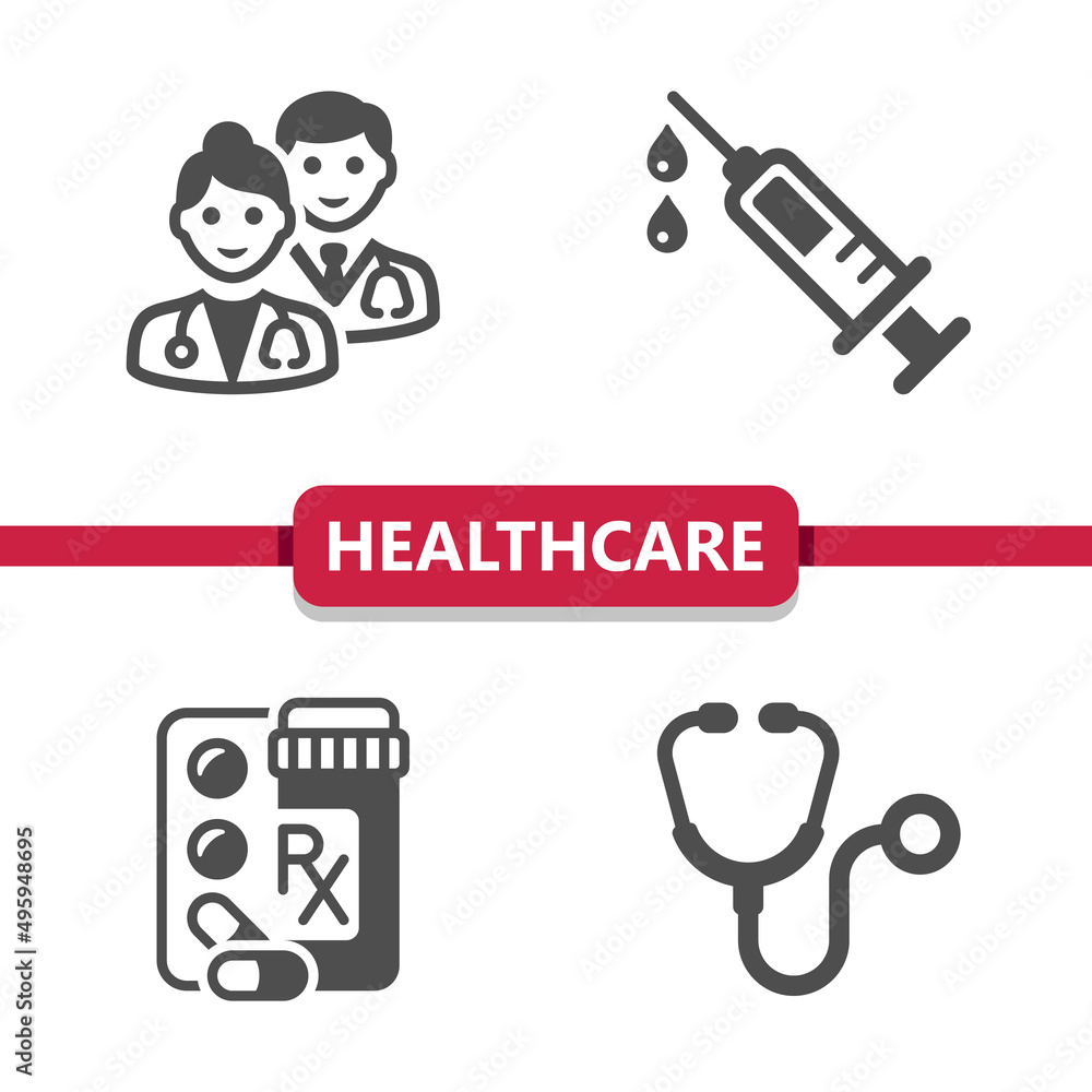 Healthcare Icons - Health Care, Medical, Hospital