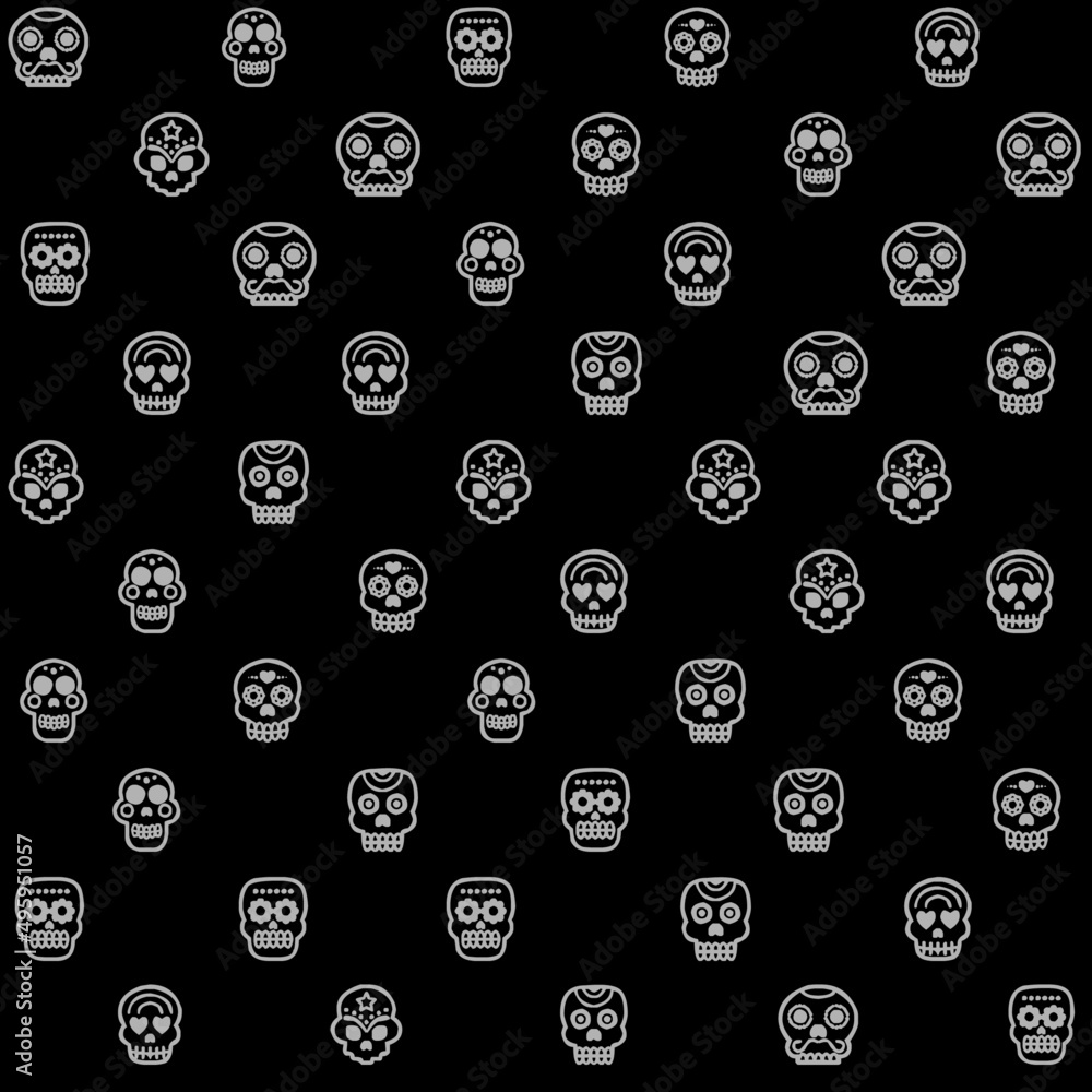skull pattern, skull seamless background texture skull pattern, skull seamless background texture