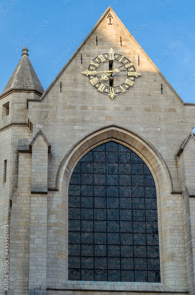 Fototapeta premium Church in Brussels, Belgium
