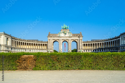 Cinquantenaire Arch in Brussels, Belgium