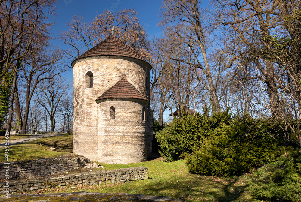 Rotunda of St. Nicholas and St. Wenceslas on the Castle Hill in Cieszyn