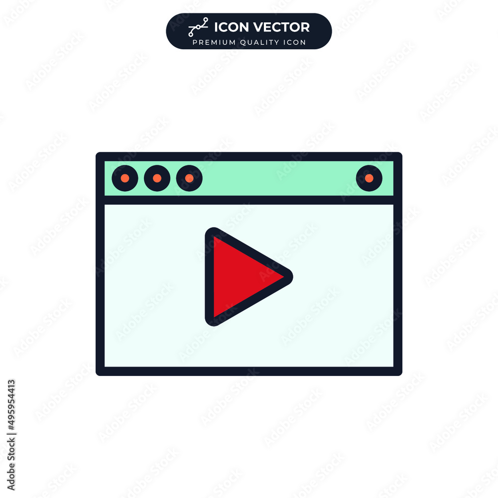video marketing icon symbol template for graphic and web design collection logo vector illustration video marketing icon symbol template for graphic and web design collection logo vector illustration
