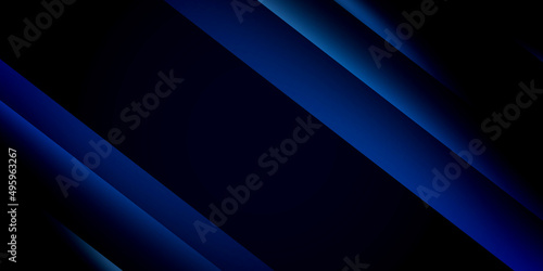 Modern dark blue gray abstract web banner background creative design