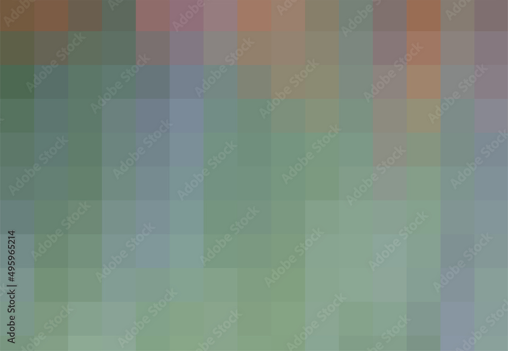 Striped background from green and orange and other color lines connected vertically. Geometric gradient texture, space for your design or text. A green backing for publication, poster, cover, website Striped background from green and orange and other color lines connected vertically. Geometric gradient texture, space for your design or text. A green backing for publication, poster, cover, website