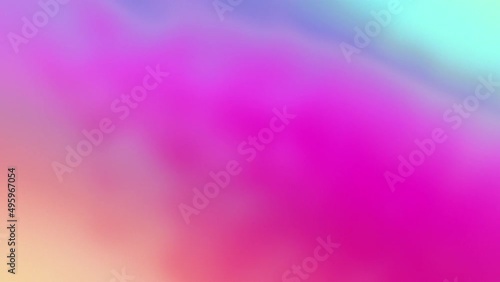 Abstract Magenta Blue Soft Gradient Cycle Slow Motion Background Loop