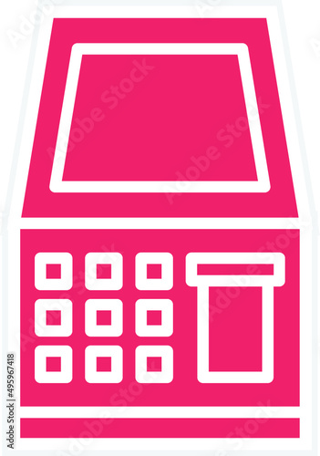 Vector Design Atm Machine Icon Style