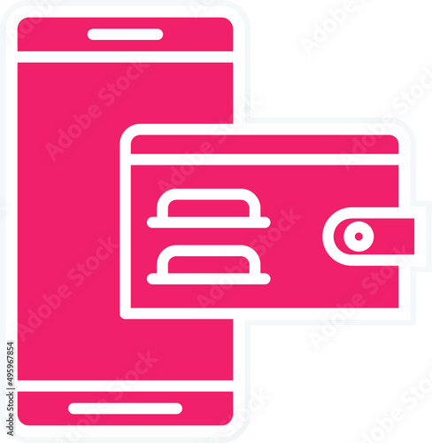Vector Design Ewallet Icon Style