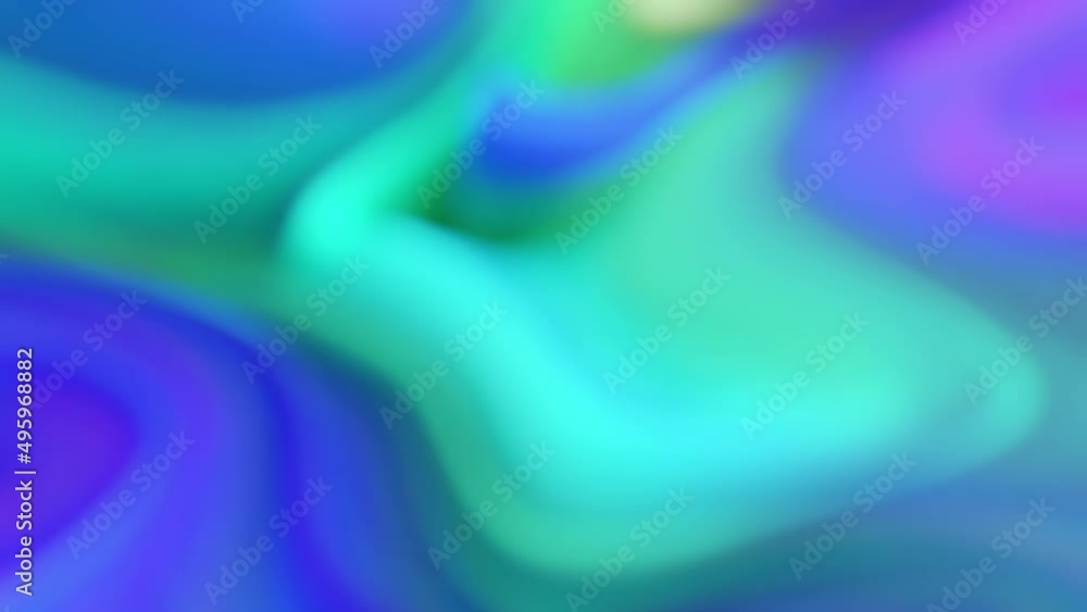 Abstract Magenta Blue Soft Gradient Swirl Slow Motion Background Loop