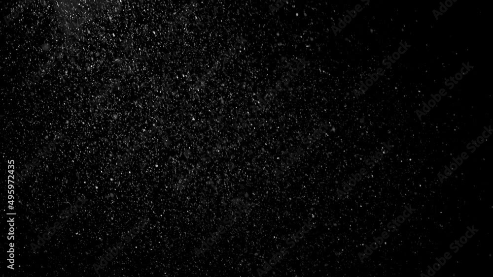 Dust, particles on black screen. Alpha channel video of snowflakes, falling particles, snow rain, glitter. Dust, particles on black screen. Alpha channel video of snowflakes, falling particles, snow rain, glitter.