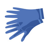 blue gloves tool