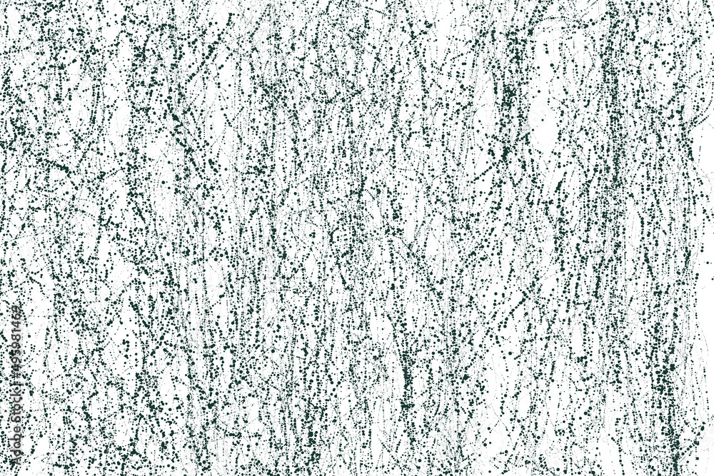 Obraz premium chaotic swamp green splashes on a white background
