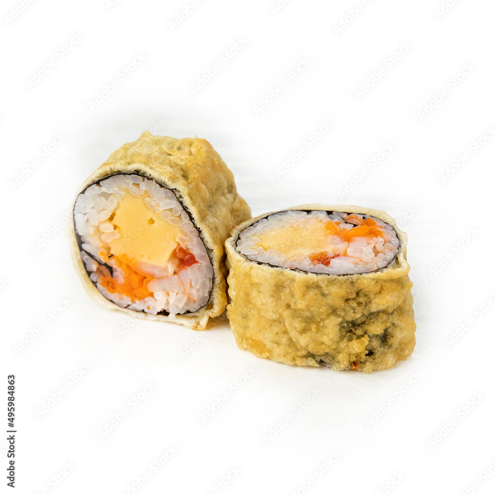 rolls, Japanese cuisine, on a white background
rolls, Japanese cuisine, on a white background