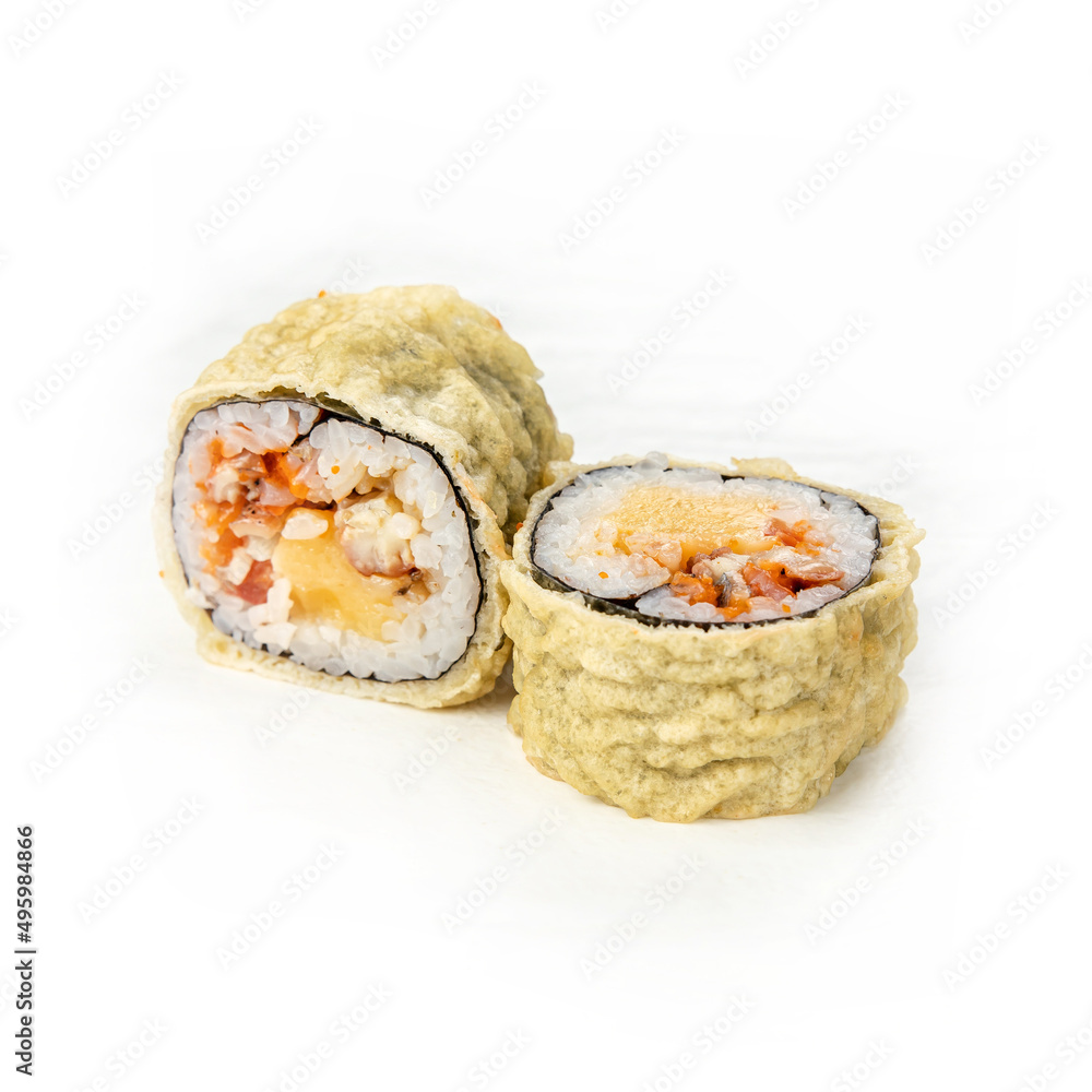 rolls, Japanese cuisine, on a white background
rolls, Japanese cuisine, on a white background
