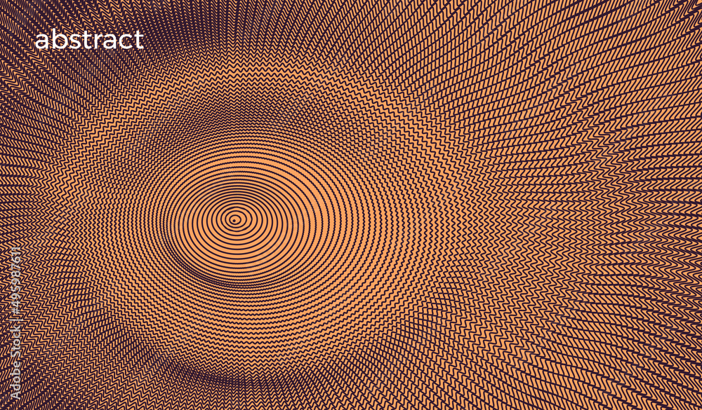 Abstract wavy background for brochure, cover and flyer. Dynamic particle strive out from center. vector illustration for multipurpose usage like technology, science. Abstract wavy background for brochure, cover and flyer. Dynamic particle strive out from center. vector illustration for multipurpose usage like technology, science.