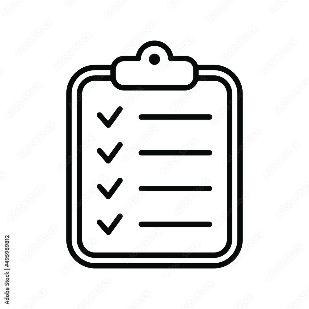 Clipboard icon. Checklist icon of an approved document. Project completed. Tasks vector icon. Task completed. Clipboard icon. Checklist icon of an approved document. Project completed. Tasks vector icon. Task completed.