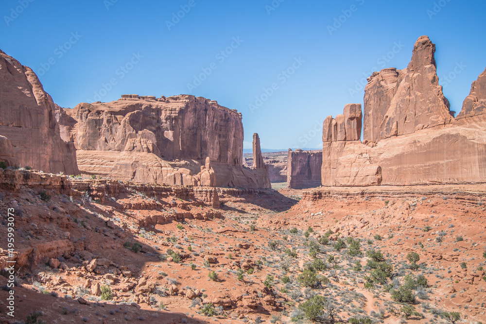 Arches National Park located in Utah