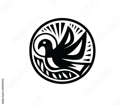 Holy spirit Church Icon, art vector design