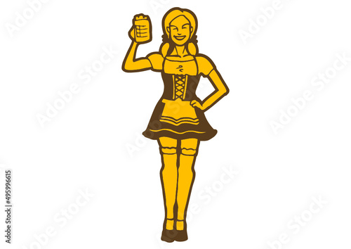 oktoberfest sexy german traditional Dirndl