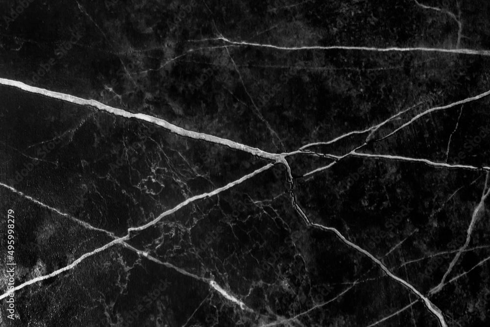 Marble Black Floor Tile Texture Background Abstract Kitchen Pattern Bathroom Design Grunge Ceramic Surface