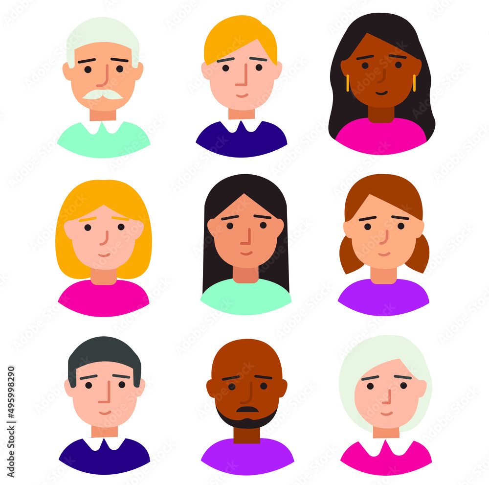 Simple avatar illustration of a patient Simple avatar illustration of a patient
