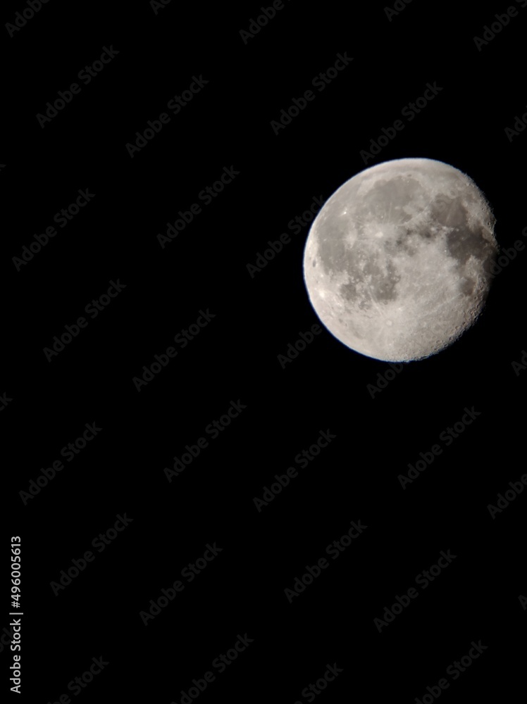 Fototapeta premium full moon in the night sky