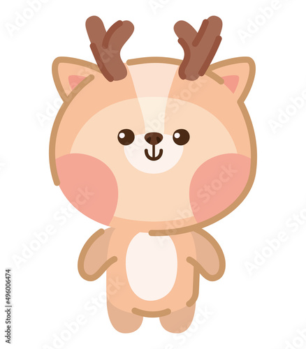 cute reindeer design