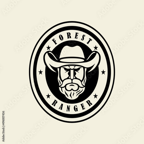 Forest ranger logo design