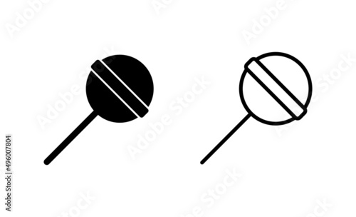 Wallpaper Mural Candy icon vector. candy sign and symbol. Torontodigital.ca