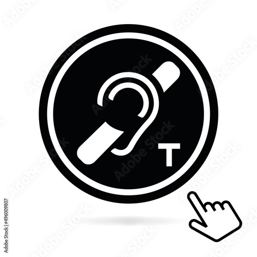 Logo site équipé pour les malentendants.