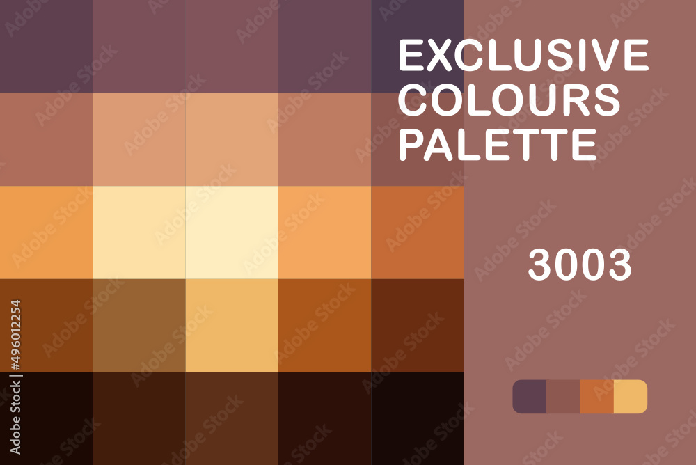 Exclusive Colours Palettte 3003 Exclusive Colours Palettte 3003