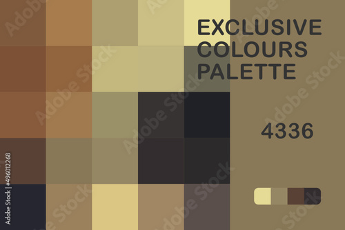 Exclusive Colours Palette 4336