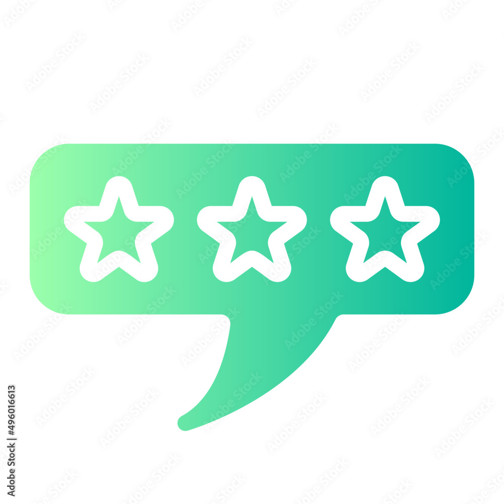 rating gradient icon rating gradient icon