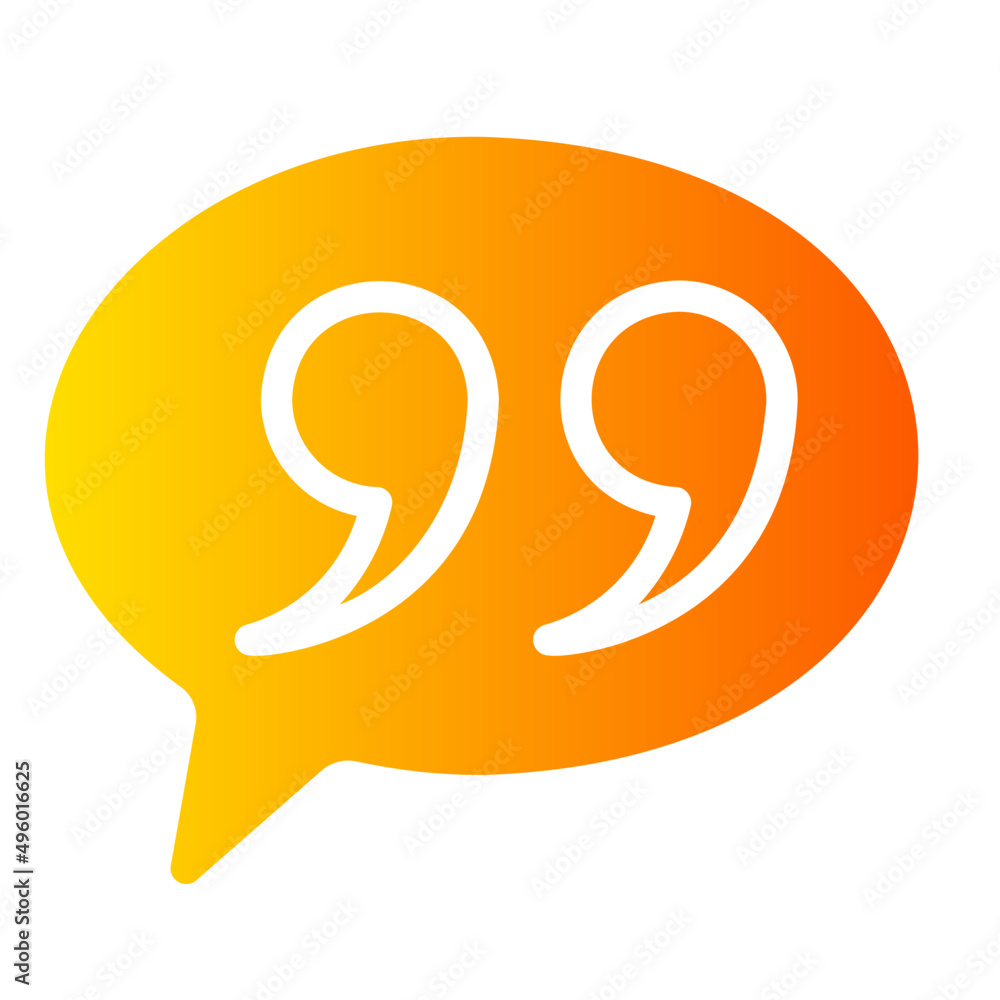 speech bubble gradient icon speech bubble gradient icon