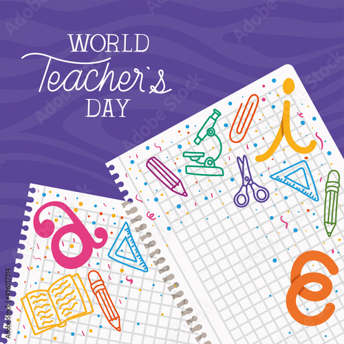 world teachers day poster
