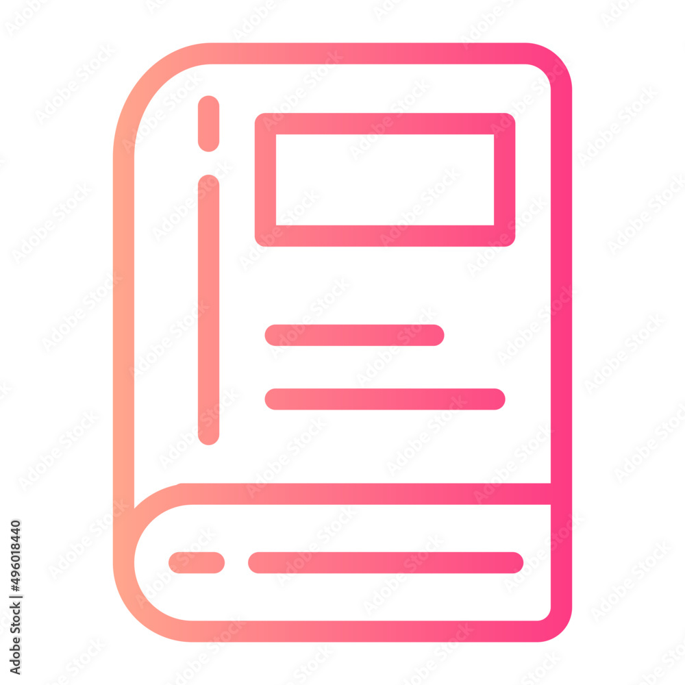 book gradient icon book gradient icon
