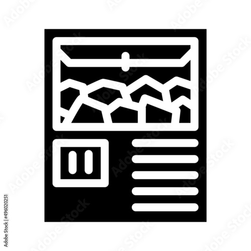 ice machines glyph icon vector. ice machines sign. isolated contour symbol black illustration