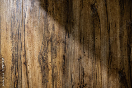 Light and dark brown wood, standard house laminate for flooring pattern.