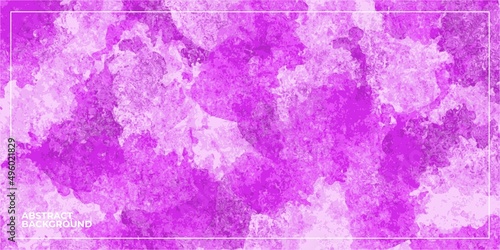 abstract wet purple color stamp background painting