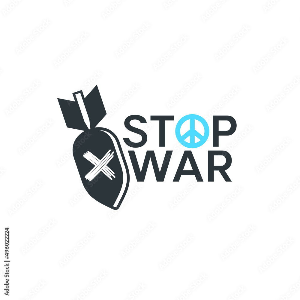 illustration for stop war campaign, vector art. illustration for stop war campaign, vector art.