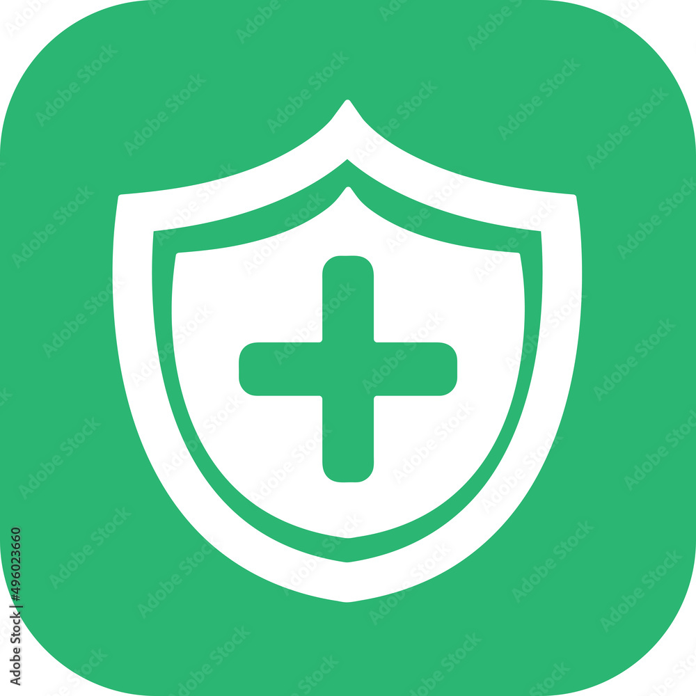 Fototapeta premium Security icon anti virus sign design